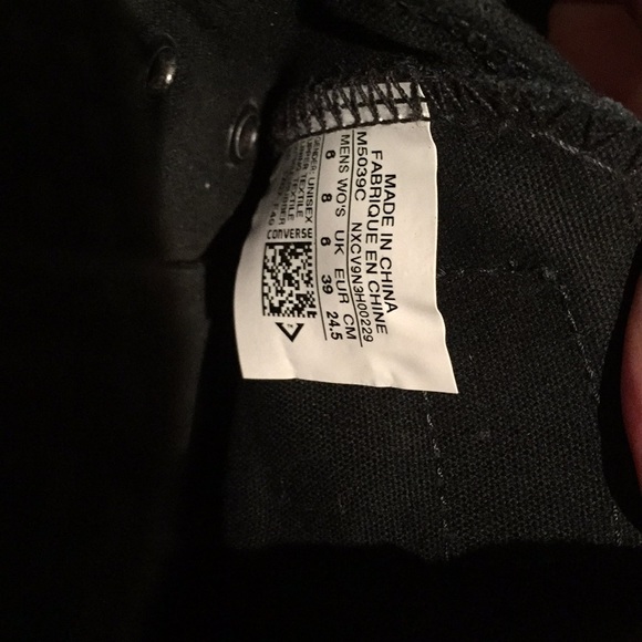 BLACK CONVERSE - Picture 3 of 4